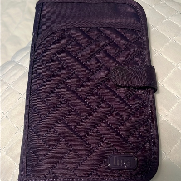Lug Purple Quilted Wallet - Picture 2 of 5